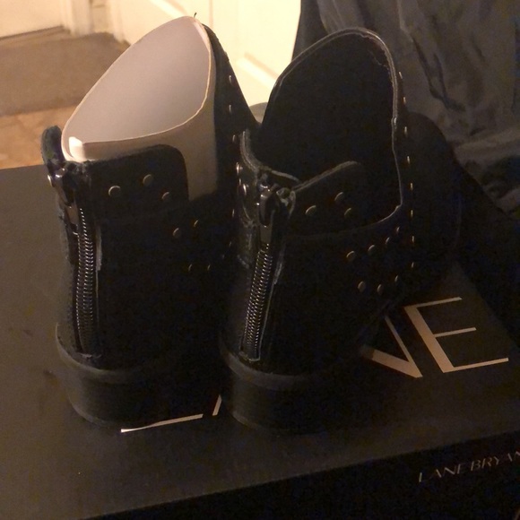 Lane Bryant dream cloud blk embossed cut out booti - Picture 7 of 7